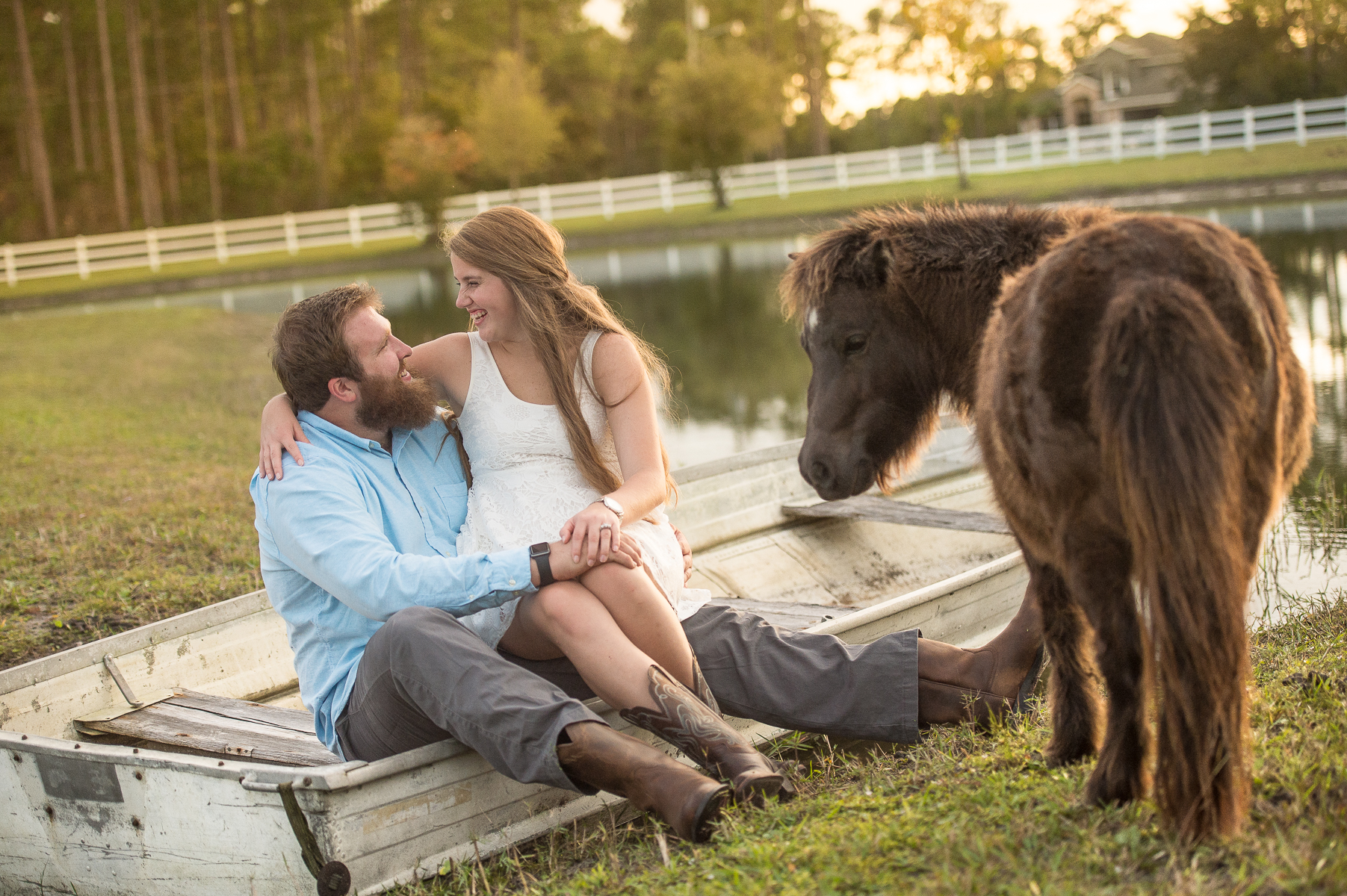Rustic Country Engagement Photography
