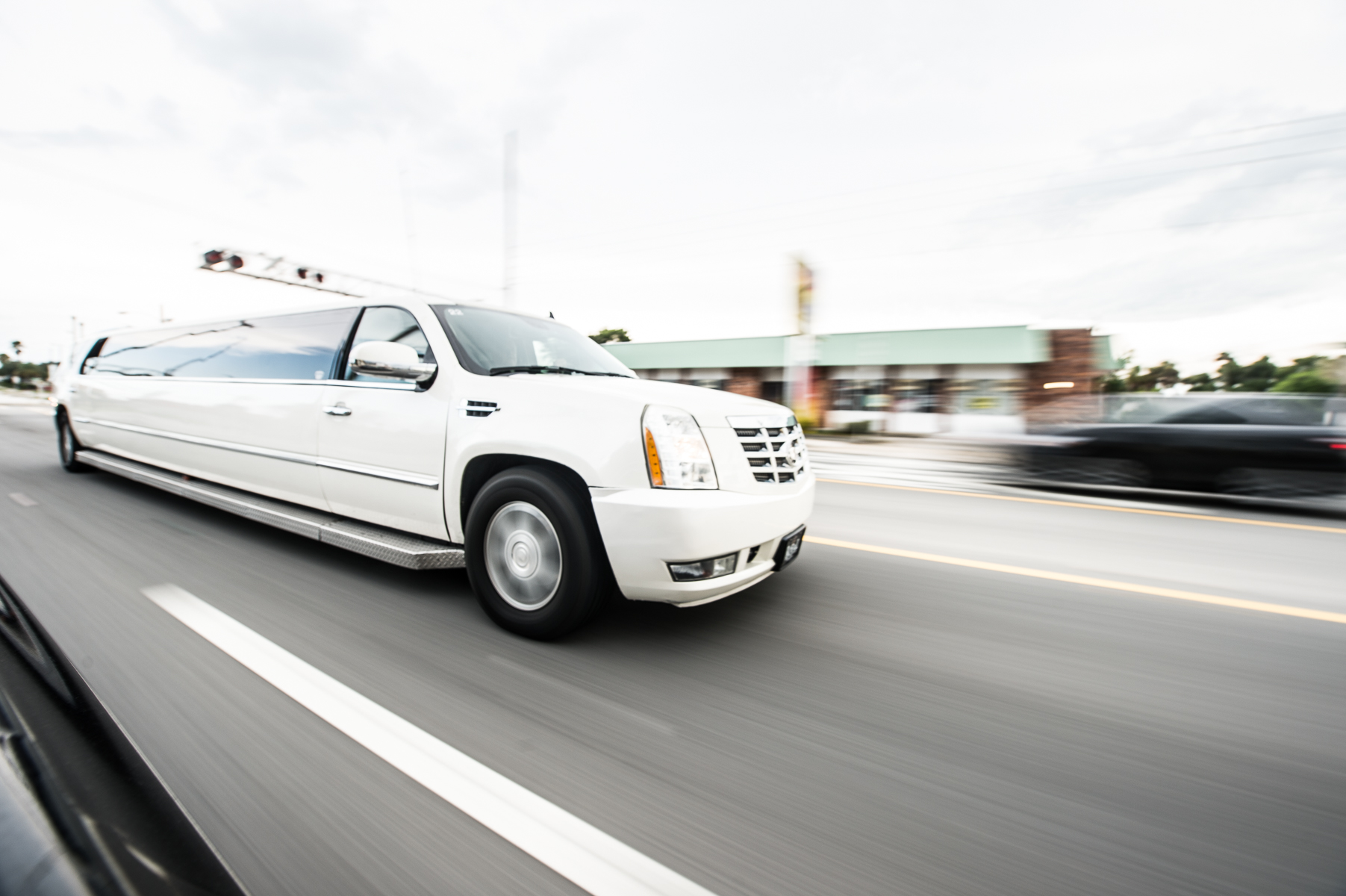 Central Florida Wedding Photographer | Limo Ride Mark Dickinson