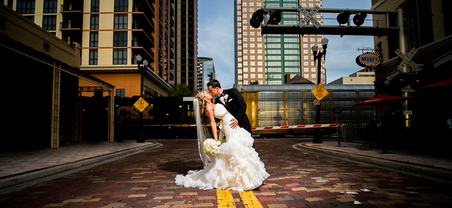 Orlando Wedding Photographer at Church Street Station